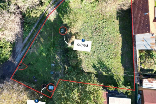 Pozemok v Košiciach 763 m²  (Južné Mesto) – voda, kanalizácia, elektrina