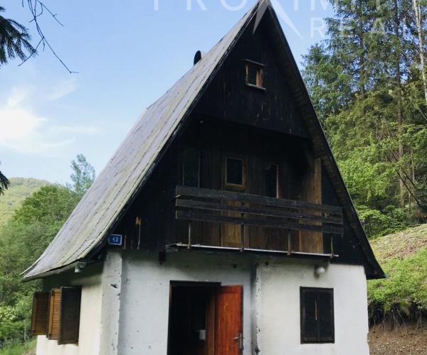 Chata v prekrasnom prostredí Opátka (Ružín)