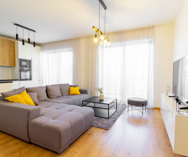 Rezidencia Mestský park - 3izb. byt, kompletne zariadený, garážové státie, Ihneď voľný