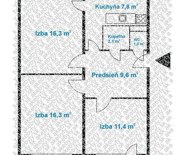 REZERVOVANÉ! 3izbový BYT S LOGGIOU A SKVELOU LOKALITOU NA ONDAVSKEJ ULICI
