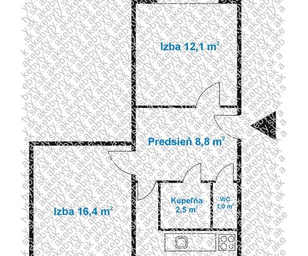 Na predaj: moderný 2-izbový byt po kompletnej rekonštrukcii – Košice, Nad jazerom, Donská ulica