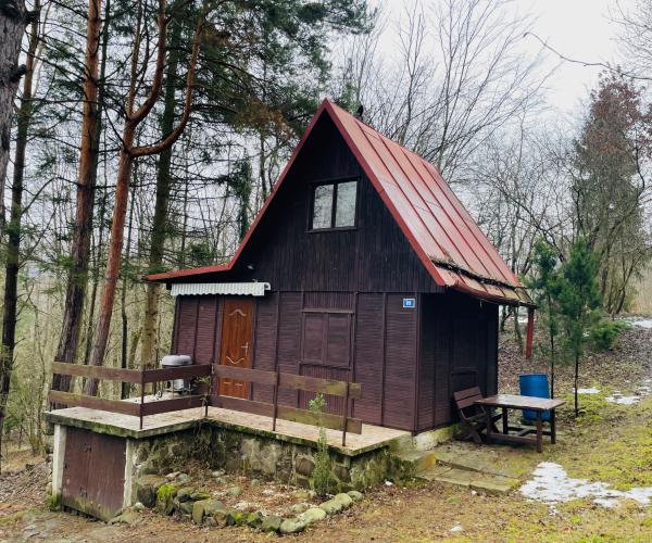 Útulná drevená chata pri jazere -Vyšná Kamenica