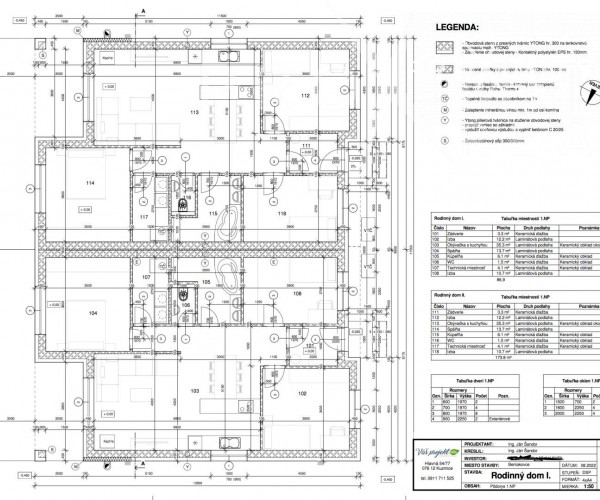 NOVOSTAVBA - Zariadený rod. dom v obci Beniakovce, časť Beniakova Polhora