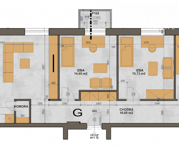 4-izbový byt v projekte BYTY BAJZOVA - NOVOSTAVBA