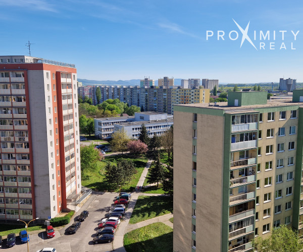 3 izb. zariadený byt, sídl. Nad Jazerom, 2x loggia