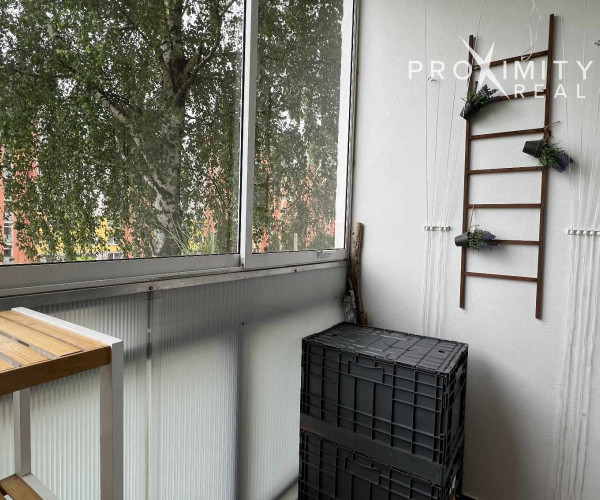 REZERVOVANÉ!2 izbový byt s loggiou na predaj - ZARIADENÝ - KVP