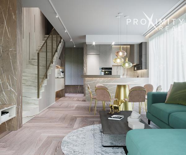 VILADOMY PEREŠ  3 izb. byt s vlastnou záhradou a 2xparkovanie