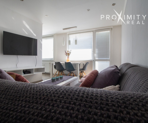 3izb. zariadený byt s loggiou Maurerova na prenájom