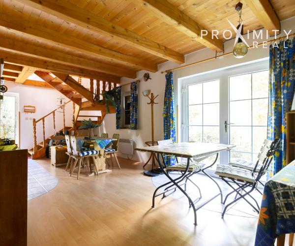 NA PREDAJ: Luxusná celoročná chata pri Ružíne s nádherným výhľadom