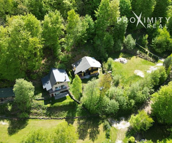 NA PREDAJ: Luxusná celoročná chata pri Ružíne s nádherným výhľadom