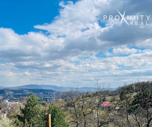Krásna záhrada a chata s dychberúcim výhľadom – Červený breh, Košice
