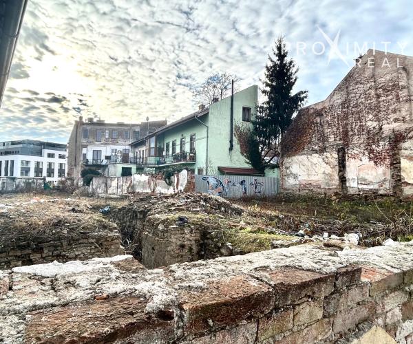 Pozemok v HISTORICKOM CENTRE Košíc