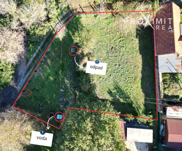 Pozemok v Košiciach 763 m²  (Južné Mesto) – voda, kanalizácia, elektrina