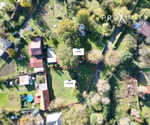 Pozemok v Košiciach 763 m²  (Južné Mesto) – voda, kanalizácia, elektrina