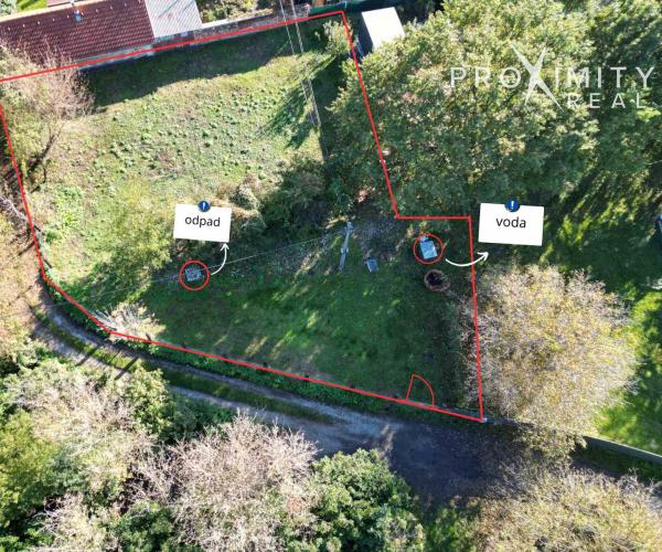 Pozemok v Košiciach 763 m²  (Južné Mesto) – voda, kanalizácia, elektrina