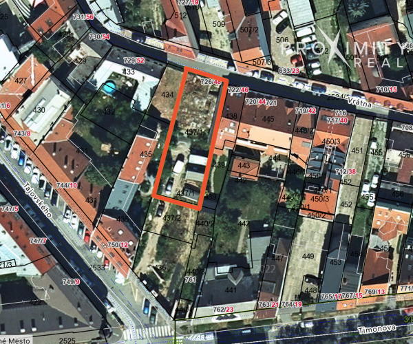 POZEMOK v centre mesta Košice