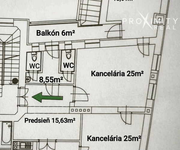 Prenájom kancelárskych priestorov – Jesenského, centrum Košíc