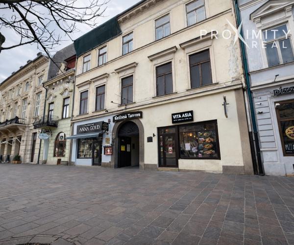REZERVOVANÉ! ODSTÚPENIE PREVÁDZKY V SRDCI MESTA – HLAVNÁ ULICA, KOŠICE