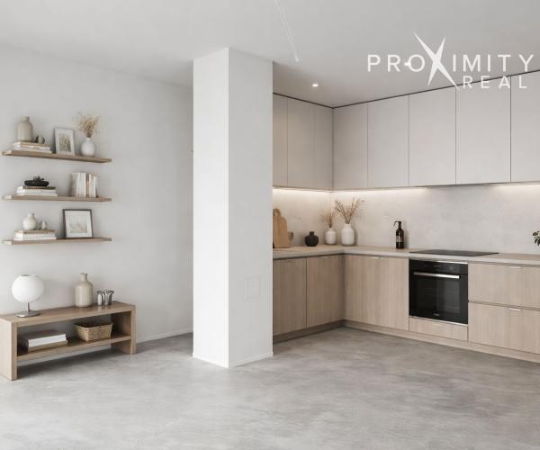 Exkluzívny 3-izbový byt s veľkým balkónom v rezidenčnom projekte NESTHOME – Popradská ulica, Košice – Terasa