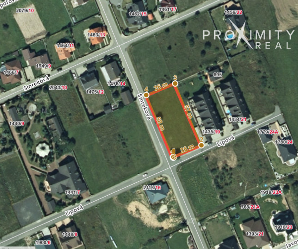 Stavebný pozemok v obci Veľká Lomnica