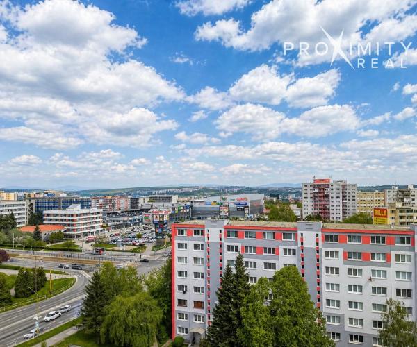 PANORAMATICKÉ BÝVANIE S VÝHĽADOM, KTORÝ VÁM UČARUJE: 3-IZBOVÝ BYT NA TERASE