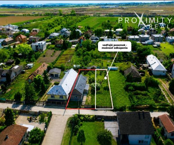 Rodinný dom s možnosťou rozšírenia bývania a veľkým pozemkom – Valaliky