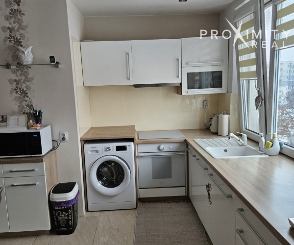 Kompletne zariadený 3-izbový byt s loggiou a garážou | Donská ulica, Košice – Nad jazerom