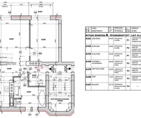 SKVELÁ PRÍLEŽITOSŤ bývania v meste Košice- JUH 4 izb. byt-mezonet